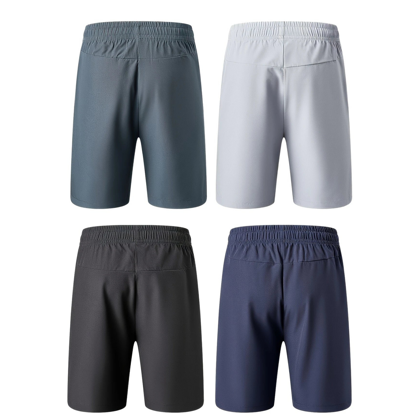 Combo of 4 Men's Stretchable Cotton Shorts for summers ☀️(₹199/piece)