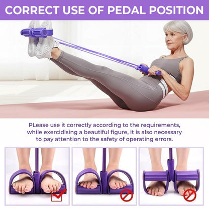 Multifunction Pedal Resistance Band