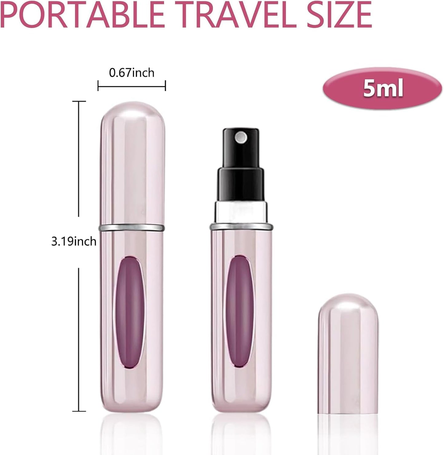 Pocket Perfume Refill Bottle – Carry Your Premium Perfume Anywhere | Buy 1 Get 1 FREE!