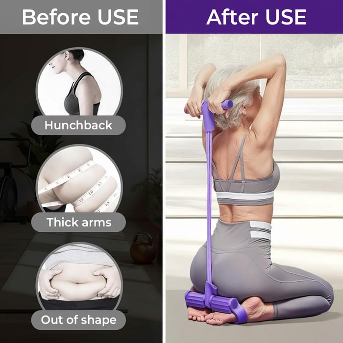 Multifunction Pedal Resistance Band