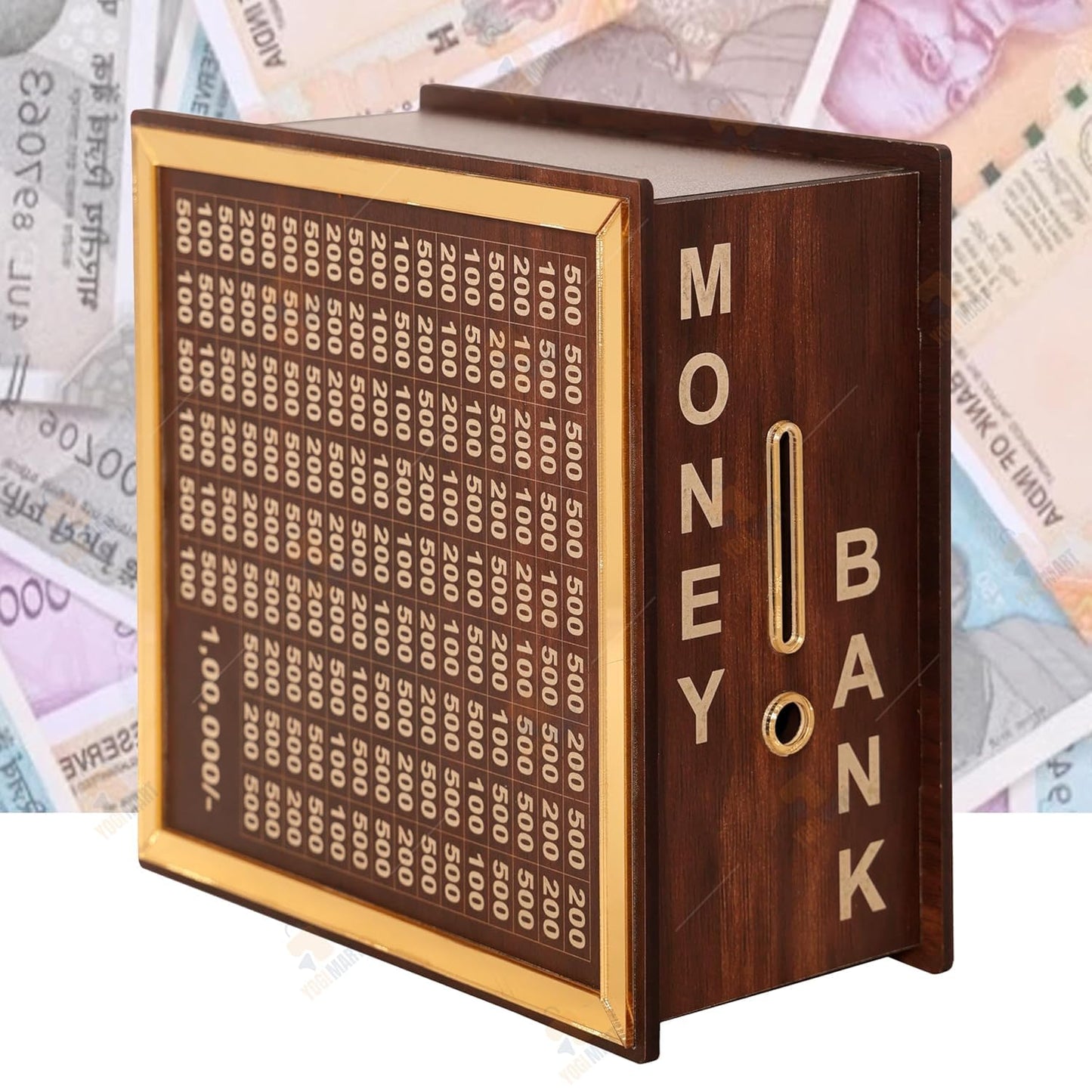 Wooden Money Saving Box  | One Lakh Saving Box |  Small Amount Becomes Big Savings